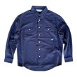 画像2: Sugar&Co   (シュガーアンドコー）cotton/silk  dress shirt     ネイビー (2)