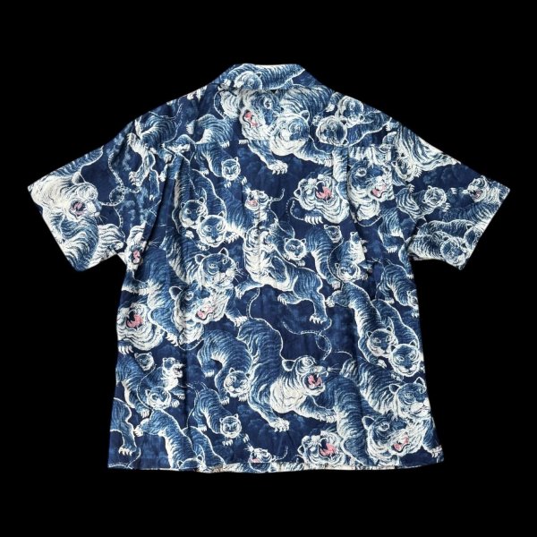 画像3: GYPSY＆SONS　INDIGO　HUNDRED TIGER SHIRTS   (3)