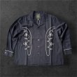 画像1: GYPSY＆SONS　EMBROID RODEO SHIRTS  BLACK (1)