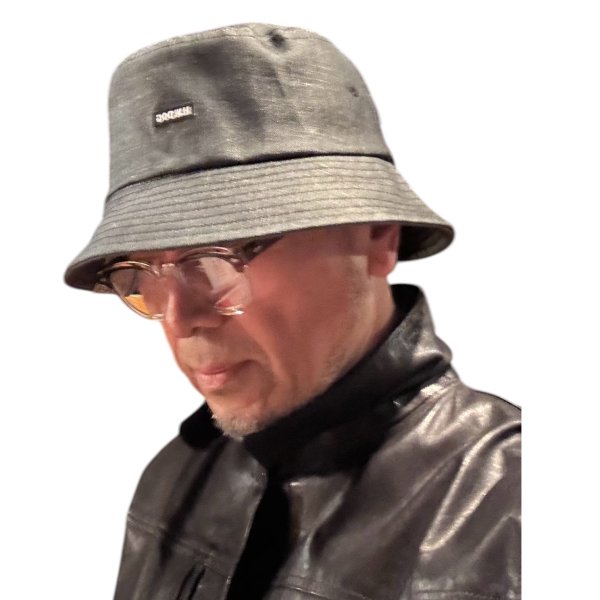 画像6: THE H.W.DOG&CO. エイチダブリュードッグ　CHMBRAY TRUCKER HAT　BLACK (6)