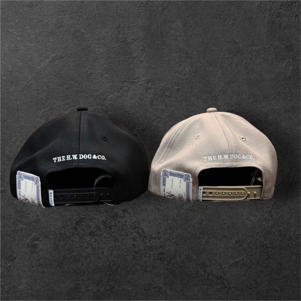 画像4: THE H.W.DOG&CO SUMMER WOOL BOX CAP   Beige    Black (4)
