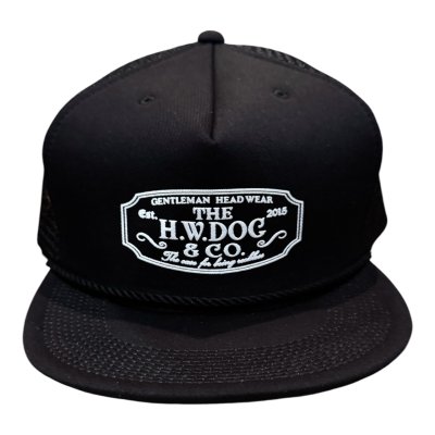 画像1: THE H.W.DOG&CO　MESH TRUCKER CAP  Red  Blue  Black　White