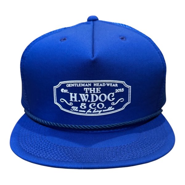 画像3: THE H.W.DOG&CO　MESH TRUCKER CAP  Red  Blue  Black　White (3)