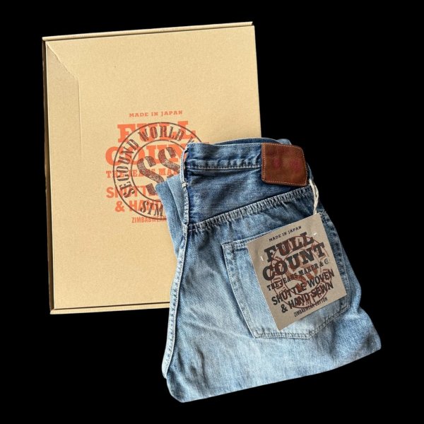 画像1: FULL COUNT フルカウント DENIM S0105SSHW  WWIIModel 11.5oz Super Smooth  (1)
