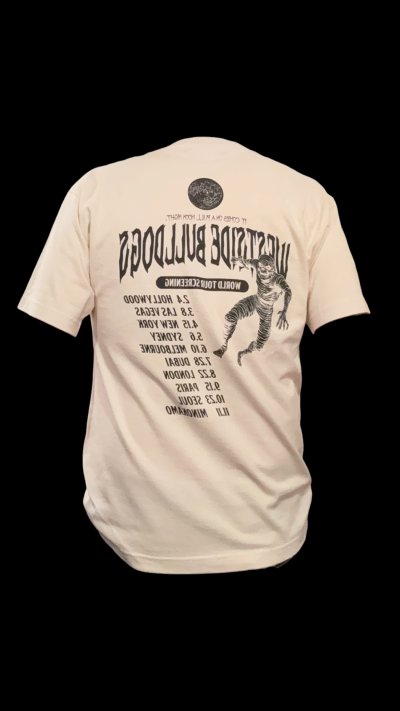 画像2: WEST SIDE BULLDOGS ウエストサイドブルドッグス MOVIE TEE 第二弾 ECRU