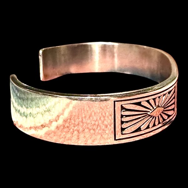 画像2: INDIANJEWELRY HOWARD NELSON  ハワード.ネルソン　サンバーストバングル (2)