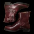 画像2: MAKERSメイカーズ　HORSE ENGINEER　SHORT 　CXL  BURGUNDY  (2)