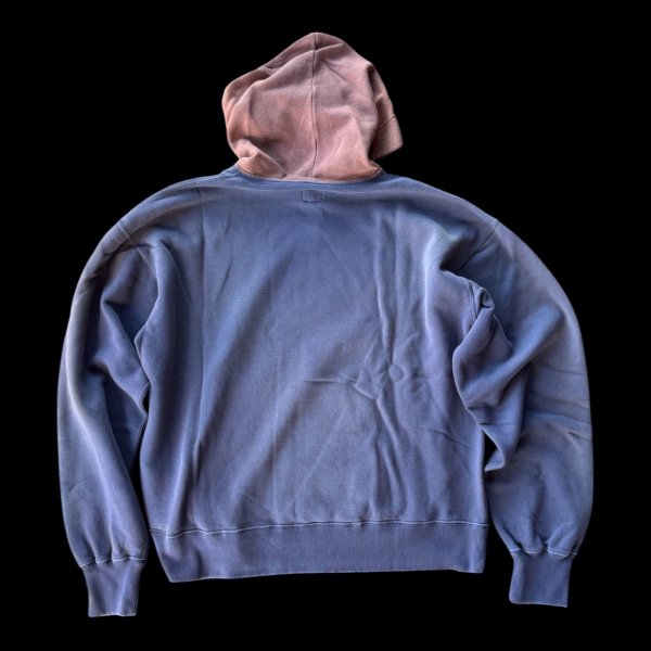 画像4: FULL COUNTフルカウントFading Sweat Hoodie  EGGPLANT/BODEAUK (4)