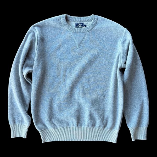 画像3: STUDO D' ARTISAN　 ステュディオ.ダ.ルチザン　KNIT SWEAT SHIRT  TOP GY (3)