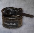 画像1: VintageWorks ヴィンテージワークス　ウエスタンベルト　ブラックバックル　　ＢＬＡＣＫ (1)