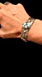 画像5: INDIANJEWELRY  Cippy Crazy Horse(シッピー クレイジーホース) インディアンジュエリー　ゴッドバーターコイズバングル　ブレス (5)