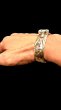 画像6: INDIANJEWELRY  Cippy Crazy Horse(シッピー クレイジーホース) インディアンジュエリー　ゴッドバーターコイズバングル　ブレス (6)