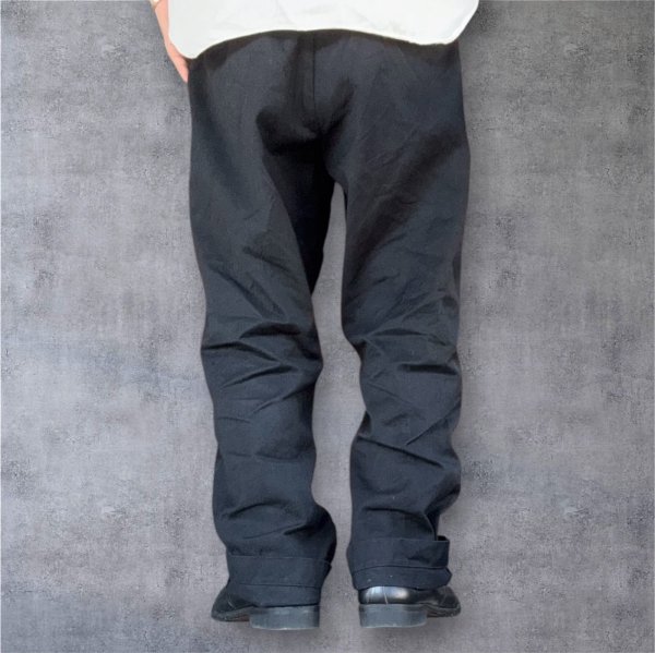 画像5: Sugar & Co.シュガーアンドカンパニー ダディーズ パンツWide BLACK　INDIGO (5)