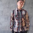 画像1: JELADOジェラード Unionworkers Shirts(ユニオンワーカーズシャツ) ショート丈  チェスナット (1)