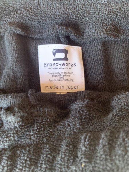画像4: BranchWorks ブランチワークス パイルショートパンツ Black ブラック (4)