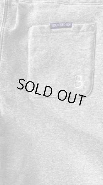 画像7: Branch works ブランチワークス スーパーストレッチスウェットパンツ  モクグレー (7)