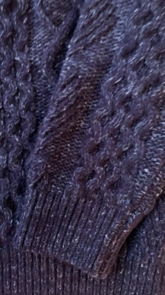 画像5: BranchWorks ブランチワークス  クルケーブルーニット CHARCOAL (5)