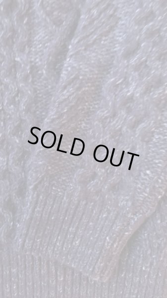 画像5: BranchWorks ブランチワークス　　クルケーブルーニット　CHARCOAL (5)