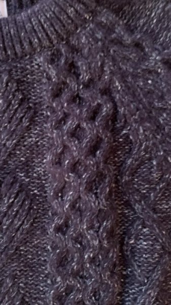 画像4: BranchWorks ブランチワークス  クルケーブルーニット CHARCOAL (4)