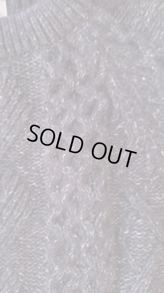 画像4: BranchWorks ブランチワークス　　クルケーブルーニット　CHARCOAL (4)