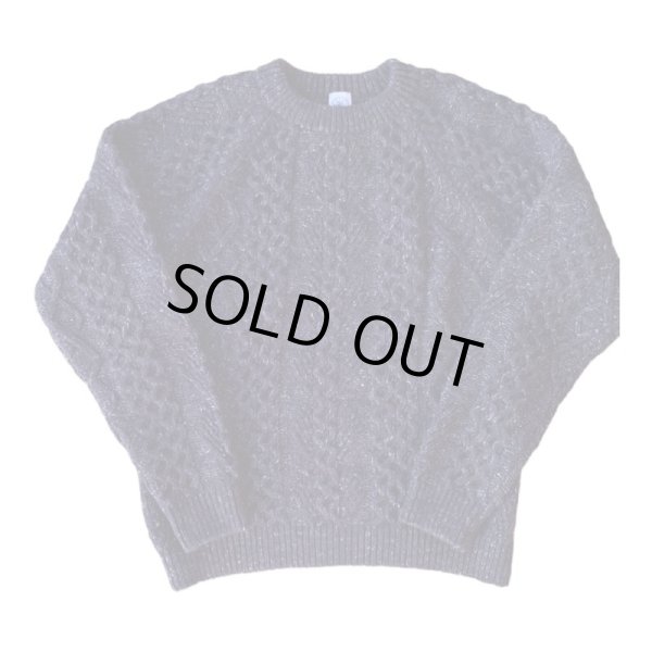 画像1: BranchWorks ブランチワークス　　クルケーブルーニット　CHARCOAL (1)