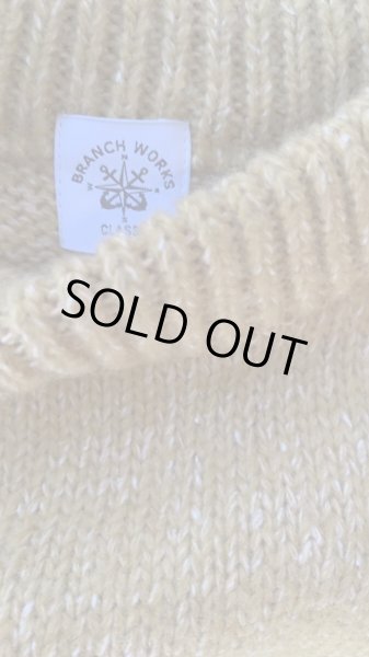 画像3: BranchWorks ブランチワークス　　クルーニット　MUSTARD (3)