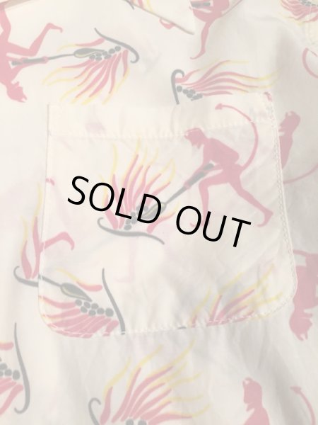 画像4: CUSHMAN ハワイアンシャツ(RED DEVIL) クッシュマン (4)