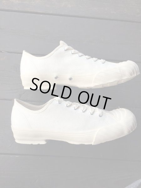 画像2: CUSHMAN クッシュマン スニーカー WW2 LOW CUT SNEAKER ローカットスニーカー ホワイト (2)