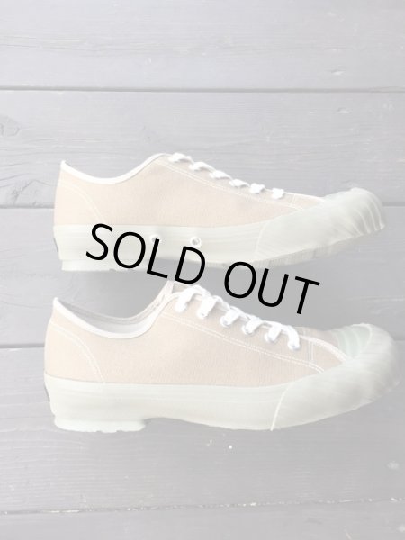 画像3:  CUSHMAN クッシュマン スニーカー WW2 LOW CUT SNEAKER ローカットスニーカー オリーブ (3)