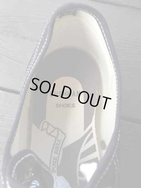 画像5: CUSHMAN クッシュマン スニーカー WW2 LOW CUT SNEAKER ローカットスニーカー ブラック (5)