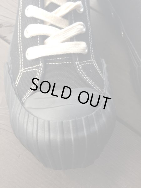 画像3: CUSHMAN クッシュマン スニーカー WW2 LOW CUT SNEAKER ローカットスニーカー ブラック (3)