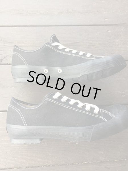 画像2: CUSHMAN クッシュマン スニーカー WW2 LOW CUT SNEAKER ローカットスニーカー ブラック (2)