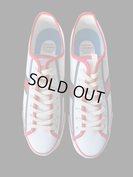 画像2:  CUSHMAN クッシュマン スニーカー  LOW CUT SNEAKER ローカットスニーカー　OFF WHITE ホワイト (2)