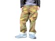 画像7: CUSHMAN クッシュマン　BACK SATIN WIDE PANTS バックサテンワイドパンツ　ＣＡＭＯ　カモフラージュ (7)