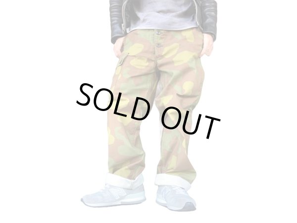 画像7: CUSHMAN クッシュマン BACK SATIN WIDE PANTS バックサテンワイドパンツ CAMO カモフラージュ (7)