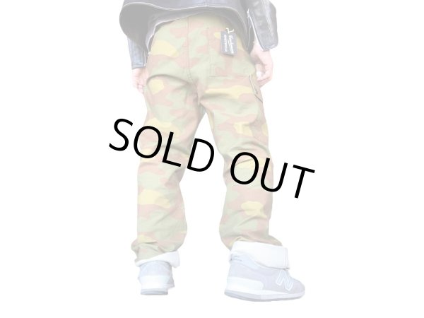 画像8: CUSHMAN クッシュマン BACK SATIN WIDE PANTS バックサテンワイドパンツ CAMO カモフラージュ (8)