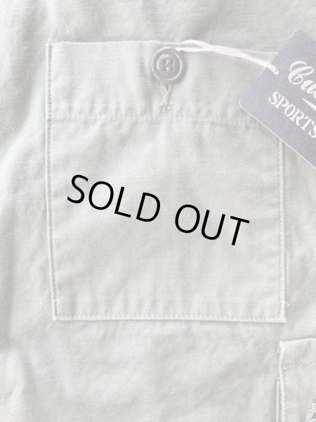 画像4: CUSHMAN クッシュマン BACK SATIN WIDE PANTS バックサテンワイドパンツ OLIVE オリーブ (4)