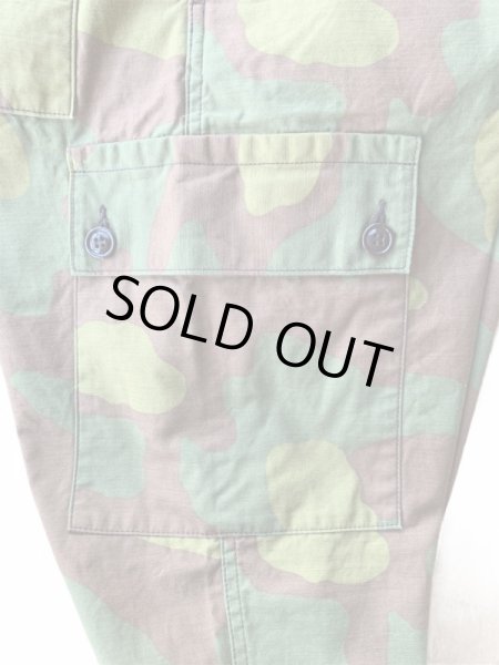 画像5: CUSHMAN クッシュマン BACK SATIN WIDE PANTS バックサテンワイドパンツ CAMO カモフラージュ (5)