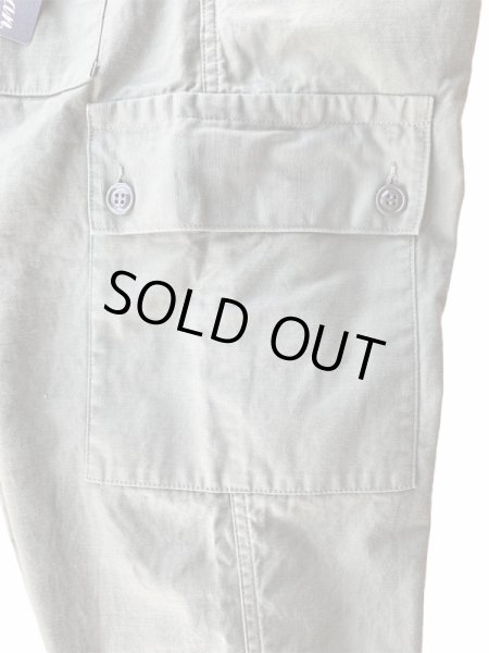 画像5: CUSHMAN クッシュマン BACK SATIN WIDE PANTS バックサテンワイドパンツ OLIVE オリーブ (5)