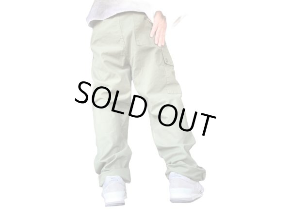 画像8: CUSHMAN クッシュマン BACK SATIN WIDE PANTS バックサテンワイドパンツ OLIVE オリーブ (8)