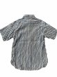 画像2: ＣＵＳＨＭＡＮ　クッシュマン　ＳＴＲＩＰＥ　ＷＯＲＫ　ＳＨＩＲＴＳ　ストライプワークシャツ　ＢＬＵＥ (2)