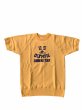 画像1: CUSHMAN(クッシュマン）ＭＩＮＩ　ＰＩＬＥ　ＳＷＥＡＴ　ＴＥＥ　半袖スウェットGOLD (1)