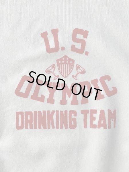 画像3: CUSHMAN(クッシュマン)MINI PILE SWEAT TEE 半袖スウェットVANILLA (3)