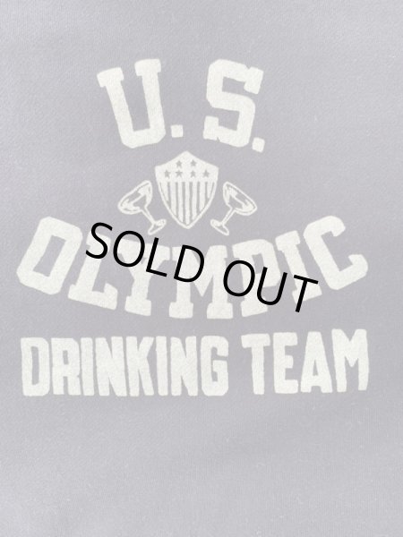 画像3: CUSHMAN(クッシュマン)MINI PILE SWEAT TEE 半袖スウェットBLACK (3)