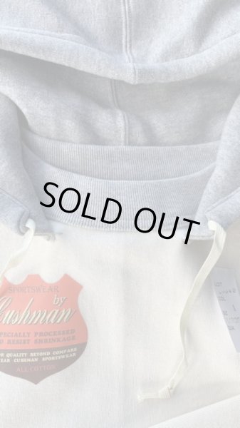 画像3: CUSHMAN(クッシュマン)TWO TONE SWEAT PARKA  クリーム/ミックスグレー (3)