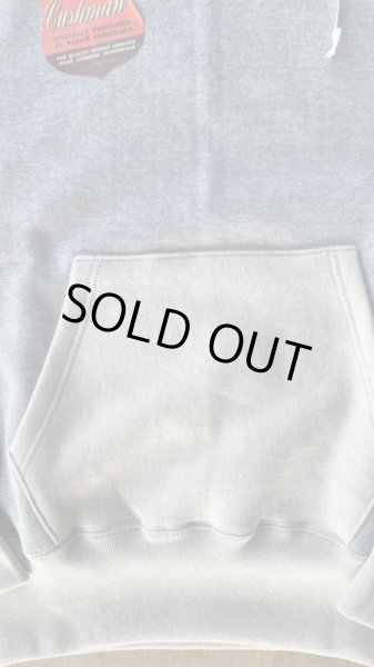 画像4: CUSHMAN(クッシュマン）TWO TONE SWEAT PARKA  ミックスグレー／ミックスベージュ (4)