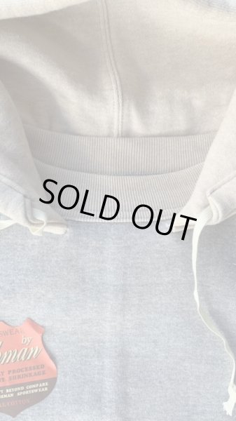 画像3: CUSHMAN(クッシュマン）TWO TONE SWEAT PARKA  ミックスグレー／ミックスベージュ (3)