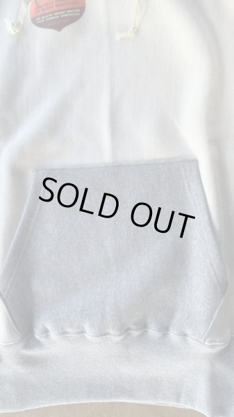 画像4: CUSHMAN(クッシュマン)TWO TONE SWEAT PARKA  クリーム/ミックスグレー (4)