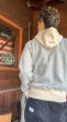 画像8: CUSHMAN(クッシュマン）TWO TONE SWEAT PARKA  ミックスグレー／ミックスベージュ (8)