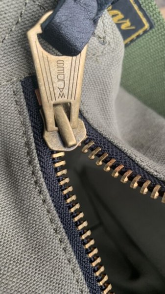 画像5: CUSHMAN クッシュマン　CANVAS MESSENGER BAG　キャンバスメッセンジャーバッグ　OLIVE (5)